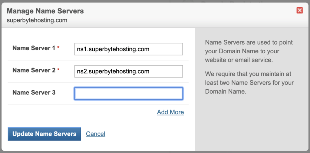 DNS Settings